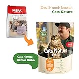 MERA Finest fit Senior 8+, Katzenfutter trocken für ältere Katzen ab 8 Jahren, Trockenfutter aus frischem Geflügel und Reis, gesundes Futter mit Glucosamin, ohne Zucker 1,5 kg