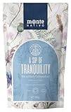 Tranquillity Tea Monte Nativo (300g) - Herbal Blend for Relaxation and as Sleep Tea - Lavender, Chamomile Flowers, Peppermint, Horsetail - Aromatic and 100% Pure and Natural Loose Leaf Infusion