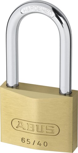 ABUS 12011 40mm Long Shackle Brass Padlock with 6403 Alike Keyed - Image 2