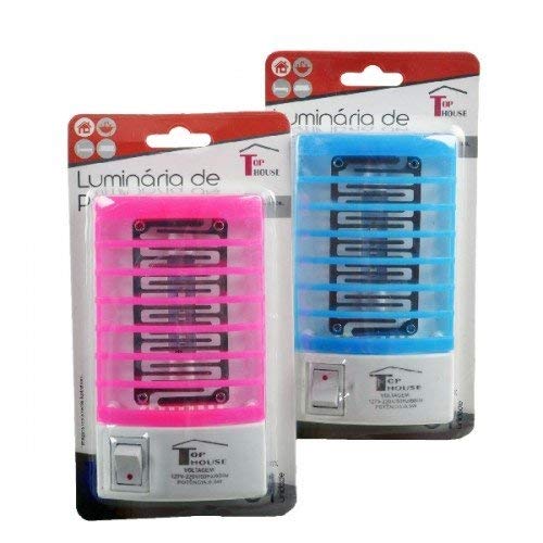 Luminária Elétrica Mata Mosquito Insetos Com 4 Leds - Bivolt