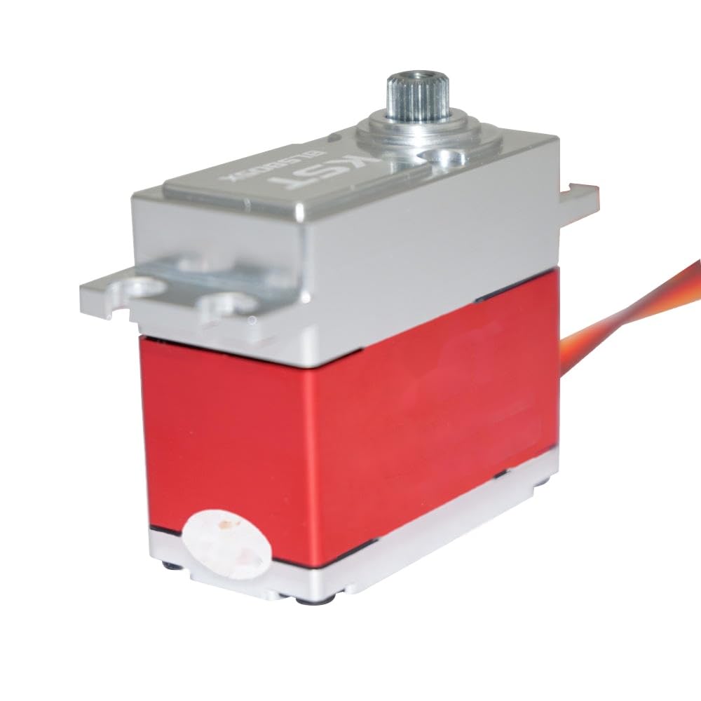 KST BLS805X 8.4v/7.5kg/0.039sec HV Servo sin escobillas de tamaño estándar, cola sin escobillas para helicóptero RC 550-700