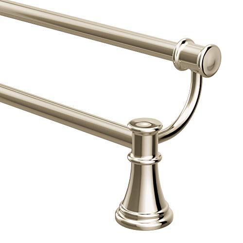 Moen YB6422NL Yb6418Nl Belfield 24-Inch Bathroom Double Towel Bar, Polished Nickel thumb #1