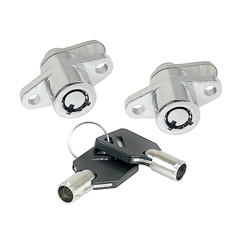 Juego de Cerradura de Alforja con Llave para Harley 1993-2013 | Touring Electra Glide Road Glide Street Glide Road King Ultra Glide miniatura 1