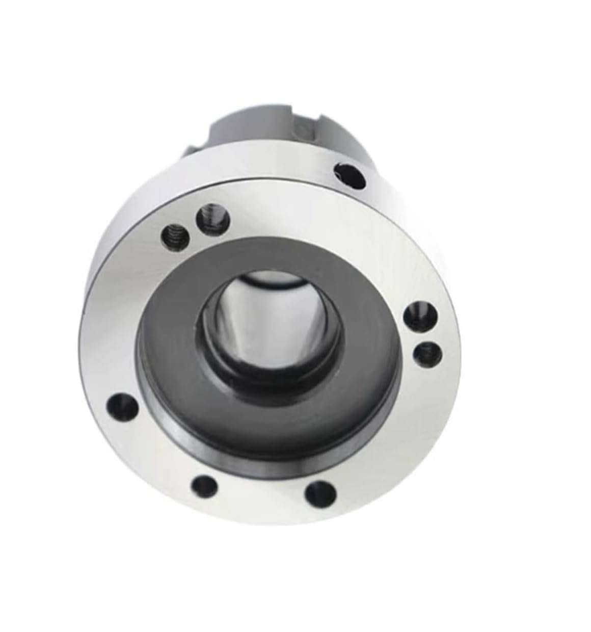 High-Precision Spindle Flange Lathe Chuck - 100mm 80mm Four Axis Cartridge Collet Fixture(ER25-D100(7Holes))