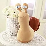 suhang 1pcs 21cm 3D Plush Toy Stuffed Animal Cool Turbo Snail Plush for Birthday Gift