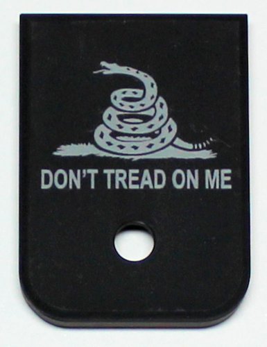 Magazine Base Floor Plate for Glock Pistols - 9mm & 40 Gadsden - Don't Tread On Me