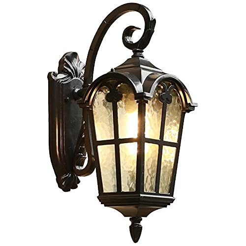 Lanterne murale extérieure E27 étanche pour éclairage de jardin