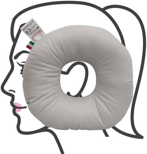 TAKIMED Cianbella - Cojín con orificio para la oreja, alivio del ...