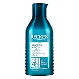 Redken | Acondicionador Fortalecedor con Biotina Para Cabello Dañado y Quebradizo, Extreme Length, 300 ml