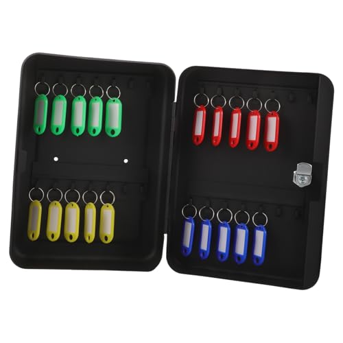 Caja para llaves de pared contra pérdidas: organizador de hierro de gran capacidad 2