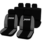 Compatibles para Kia Sportage lupex Shop Sportage _ N. Gc Asientos Sportage bicolor color negro o gris cl