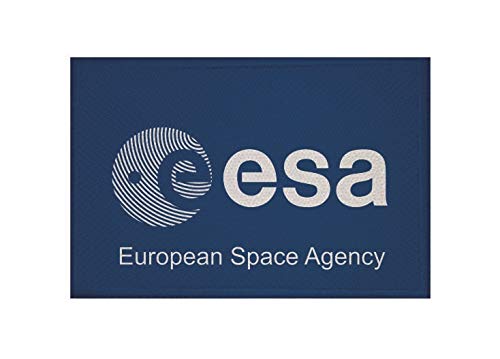 U24 Aufnäher ESA Fahne Flagge Aufbügler Patch 9 x 6 cm