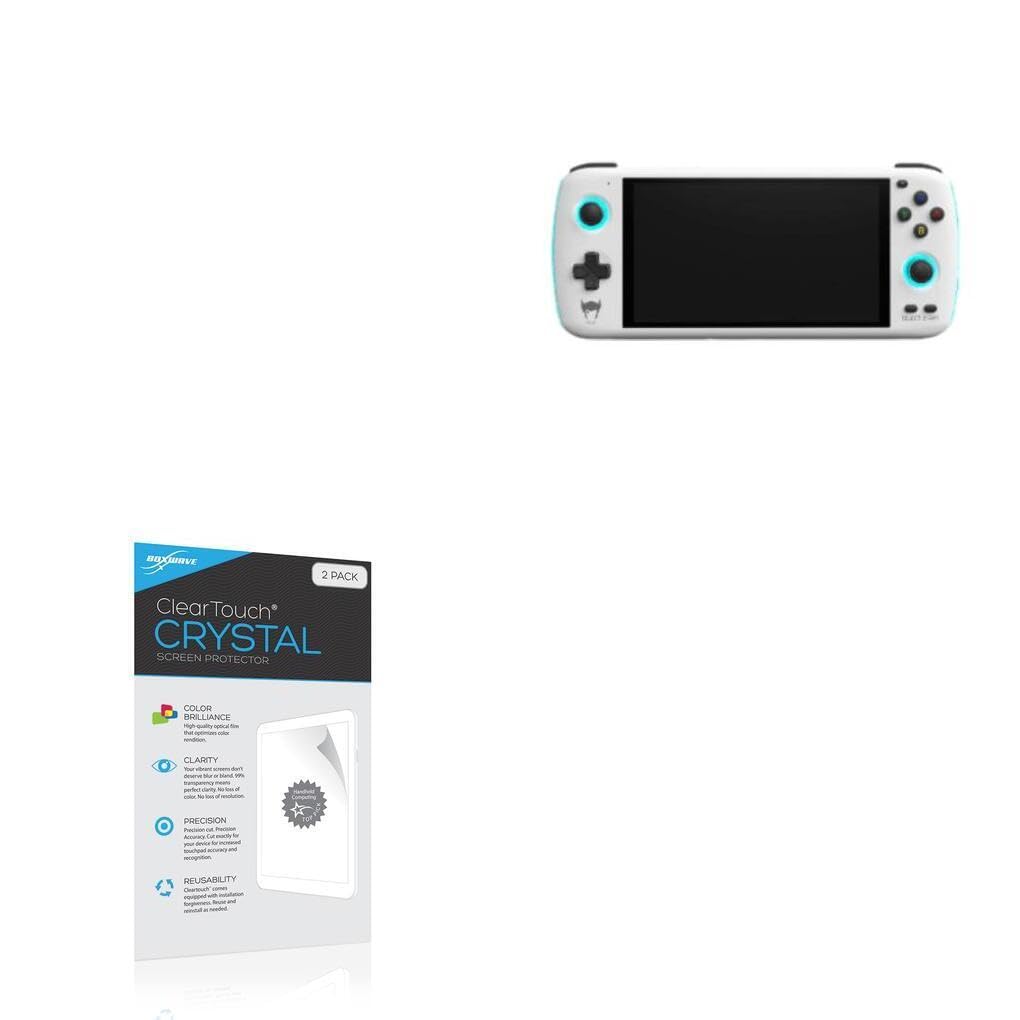 BoxWave Screen Protector Compatible with Ayn Odin - ClearTouch Crystal (2-Pack), HD Film Skin - Shields from Scratches
