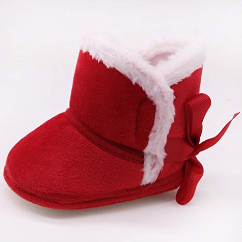 Baby First Walking Shoes Prewalker Baby Snow Warm Girls Winter Toddler Infant Boys Shoes -Slip Boots Baby 6-242