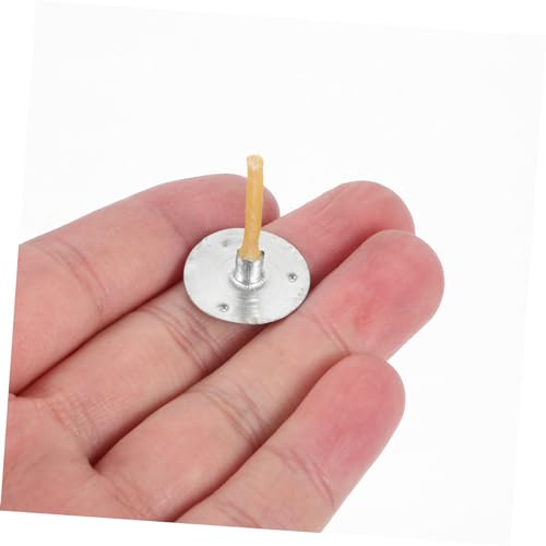 Mechas para hacer velas de cera de abeja jojofuny 100 pcs miniatura 6