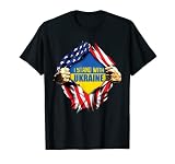 Je suis aux côtés de l'Ukraine | Russie Arrêtez votre attaque contre l'Ukraine T-Shirt