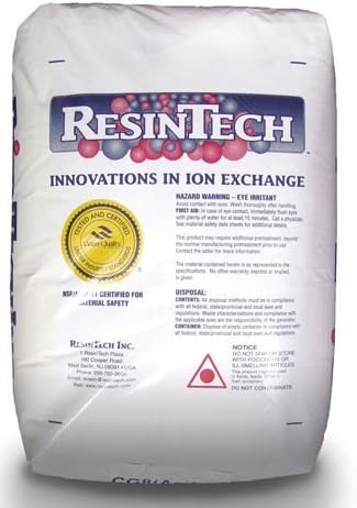 ResinTech High Capacity Water Softener Resin (1/2 Cu. Ft.)