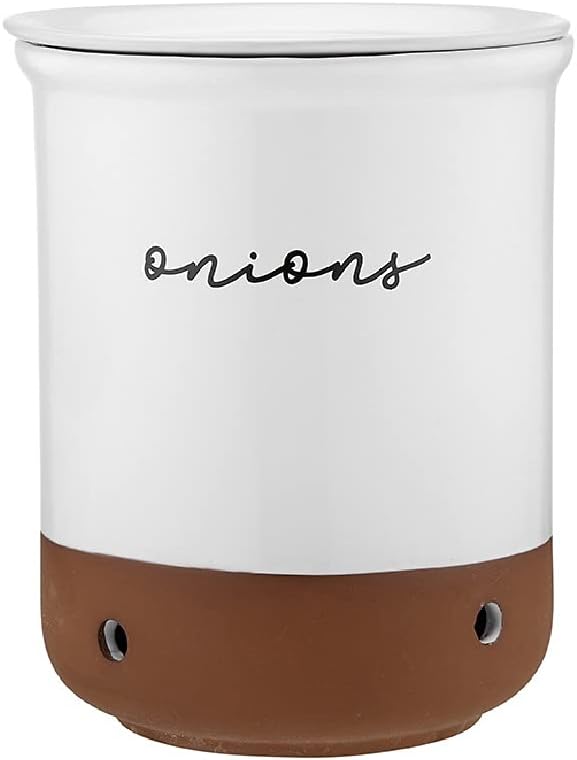 LadelleEco Onion Jar, White