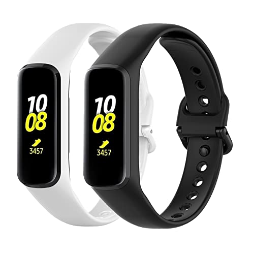 MAKACTUA Compatible para Samsung Galaxy Fit 2 Correas, Correas Samsung Galaxy Fit 2 Reemplazo Pulsera Impermeable al Sudor Silicona Pulsera Correa Cover