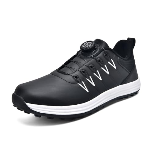 BLBK Golfschoenen voor dames en heren, wit, 38 EU