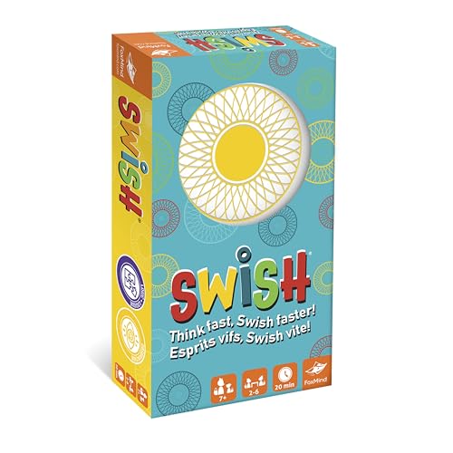 Swish, juego de mesa de cartas transparente FoxMind miniatura 1