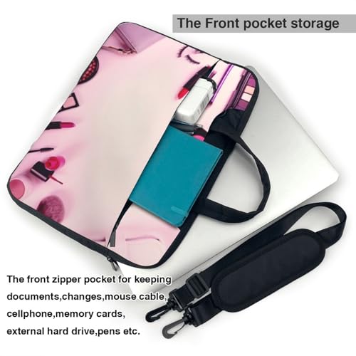Sac pour ordinateur portable rose contre l'électricité statique - 5