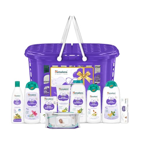 Himalaya Baby Gift Basket ( Pack of 9 )