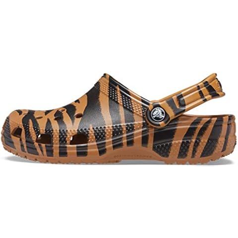 Crocs Zuecos clásicos con Estampado de Cebra y Leopardo Cover
