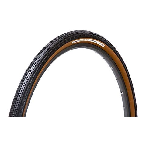 Panaracer GravelKing SK+ TLC Folding Tyre : Black/Brown, 700 x 43c Cover