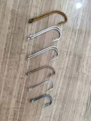 Gauri Enterprises Fishing Hooks Set of 12 Pure Stainless Steel Fishing Accessories Jig Sea Hooks Worm Soft Bait Jig Fish Hooks with Box (B0CHCCFMNB) Amazon Price History, Amazon Price Tracker