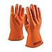 Class 0 Rubber Insulating Glove with Straight Cuff - 11" 147-0-11/12, (12)