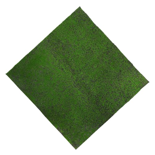 WEKADRIN Estera de Césped Artificial Realista Alfombra de Musgo Sintético para Jardines DIY Modelismo Decoración de Muñecas y Bonsáis Sin Riego Flexible y Duradera