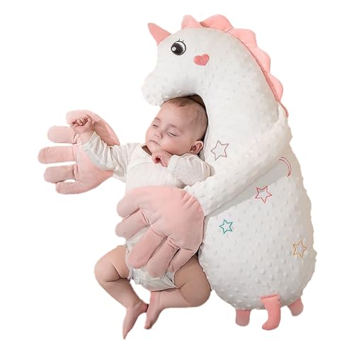 Image of Meideli Baby Patter for Sleep, Butt Patter Sleep Aid, Automatic Slapping Pillow - Newborn to Toddler, Calming Pink