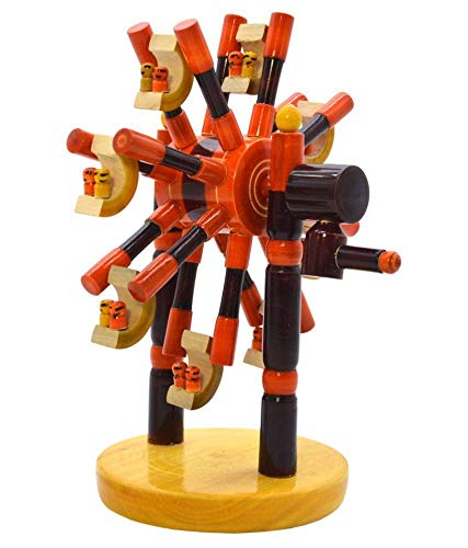 GIFT EQUALS LOVE Geltoy Wooden Giant Wheel/Ferris Wheel Toy For Toddlers Boys&Girls Age 2+ Handcrafted By Indian Artisans Best Gift Your Child&Home Decor (B091DVDB7V) Amazon Price History, Amazon Price Tracker