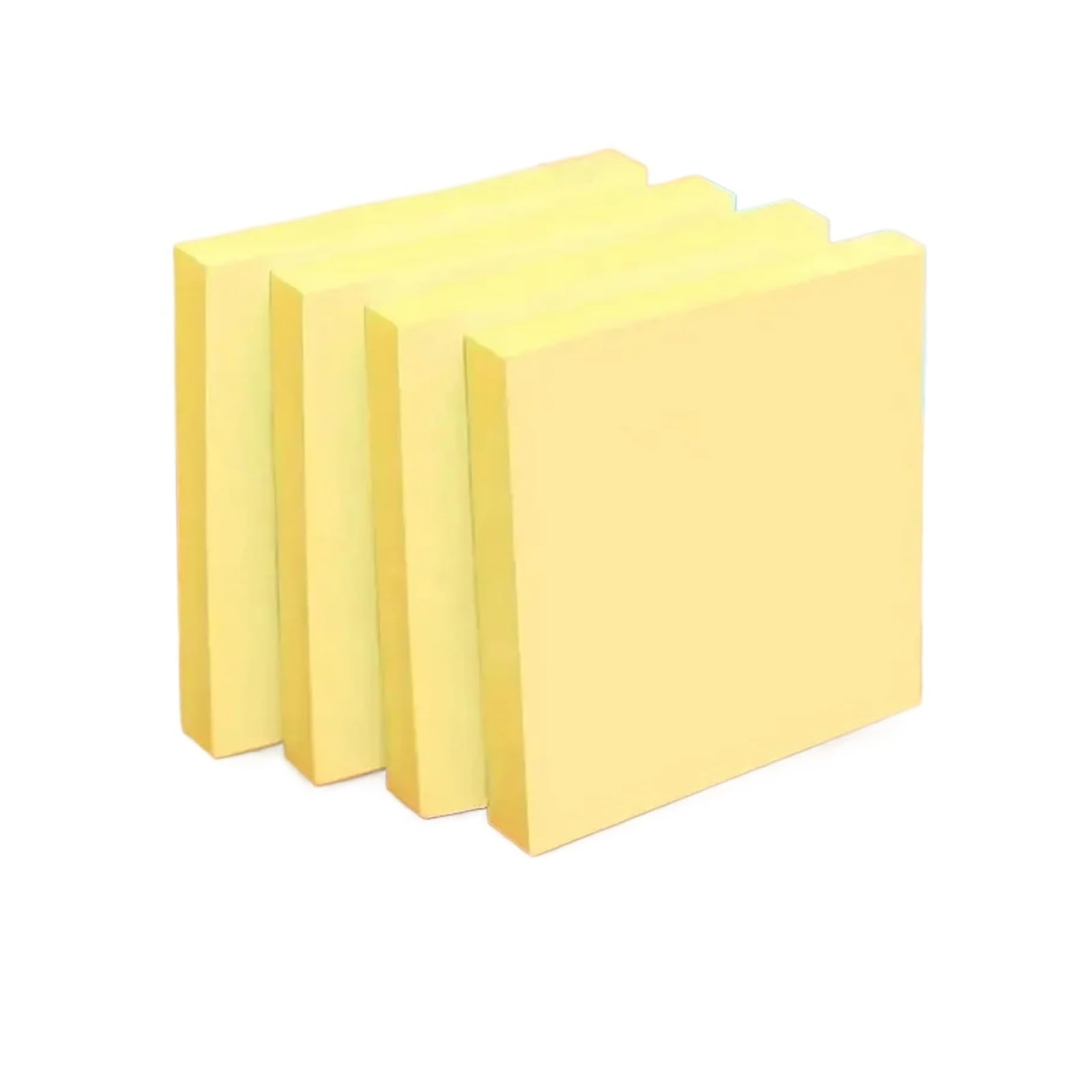 Papier autocollant 3x3, bloc-notes de couleur, rappel auto-adhésif, 100 feuilles/bloc(4 pads)