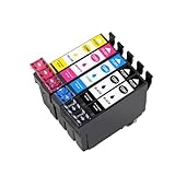 Volume de cartouche noire 14 ml, cartouches couleur 13,5 ml chacune avec un matériau de coque transparent for une visualisation externe du niveau de liquide.
