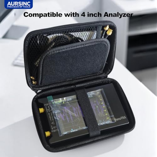 Image of AURSINC 4 Inch Hard EVA Protective Case for NanoVNA‑H4 /TinySA Ultra