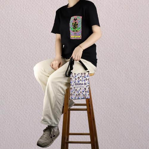 Image of MNIGIU Musical Inspired Gift Musical Crossbody Bag Musical Merch For Musical Lover