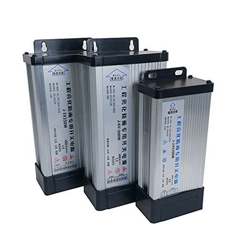 Transformer 220V to 5V 12V 24V Rainproof Power Supply 5A 8A 10A 15A 20A Transformer 220V to 110V Converter 5V 12V 24V Outdoor(12V 20A 250W)