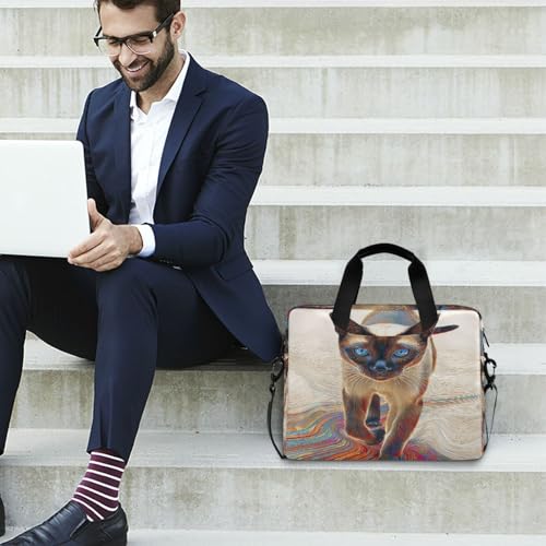 Funda para laptop 15.6" con asas y correa miniatura 2