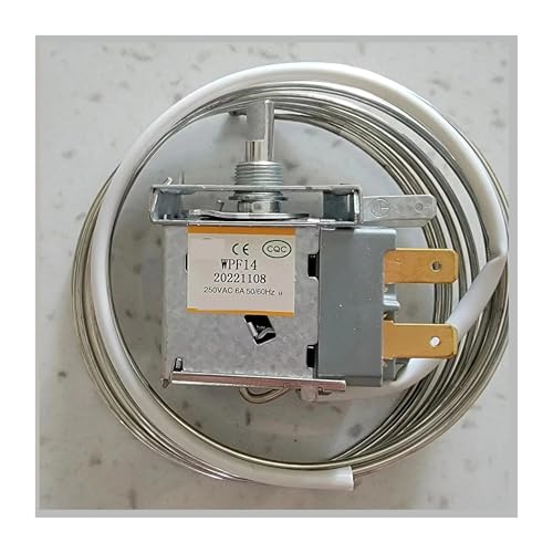 Termostato de refrigerador WPF14 con interruptor de 2 pines y cable de 1 metro 4