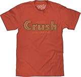 Tee Luv Distressed Orange Crush Shirt - Established 1906 Crush Soda T-Shirt (S)