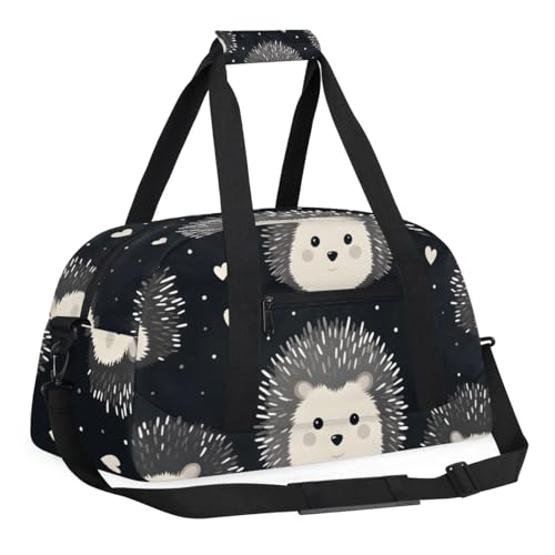 Cartoon Hedgehog Gym bag Hedgehogs Animal Gym bag for travelling fitness sports and more3