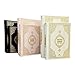 The Holy Quran:English Translation of The Noble Qur'an English Translate Thermo Leather Covered Quran| Quran Size:9.4*6.7 İnch/24*17cm Great Ramadan Gifts for Muslim Men,Women,Child(White,Quran)