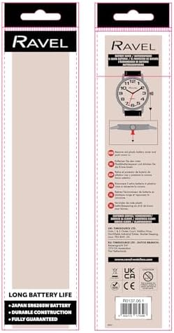 Ravel Women's Pastel Everyday Silver Tone Quartz Watch - Image 2