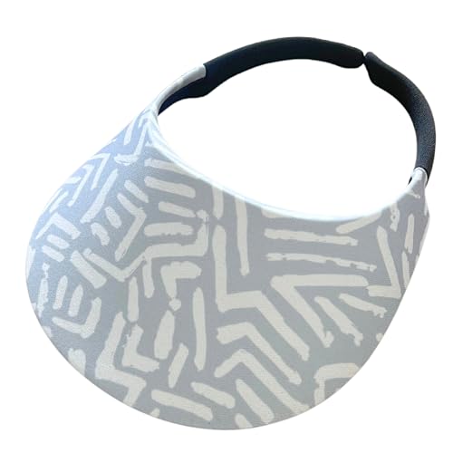Image of No Headache Sun Visor for Women | Stylish, Lightweight Golf & Tennis Hat | UV Protection for Outdoor Sports & Travel