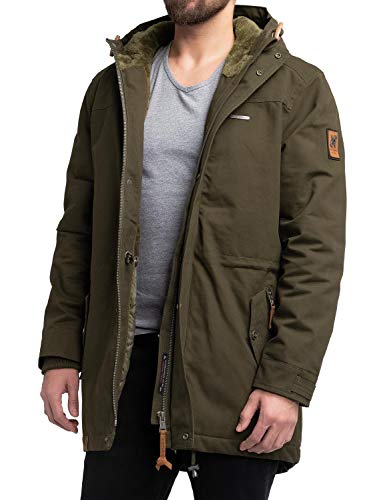 Preisvergleich Produktbild Navahoo Herren Winterjacke Wintermantel Manaka Grün Gr. 3XL