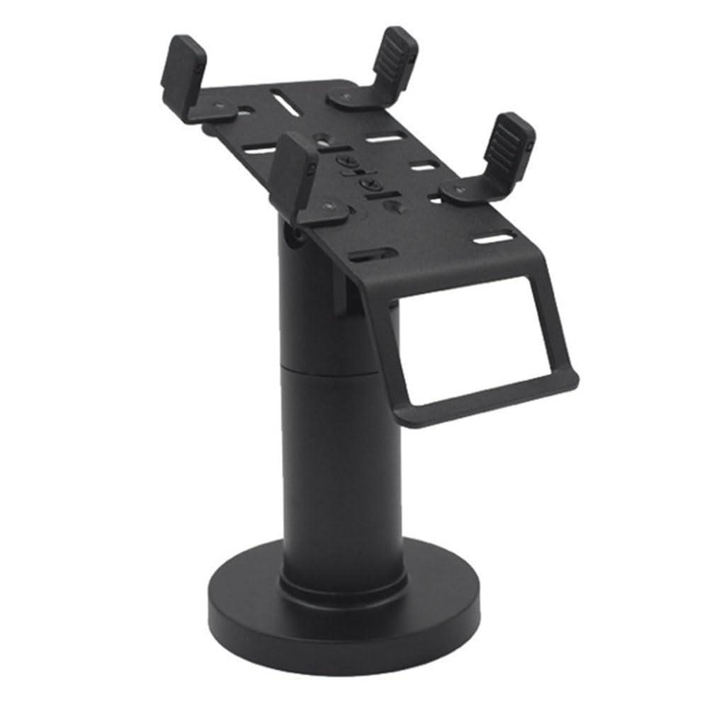 Supporto da Tavolo Universale per Macchine POS, Girevole, Supporto per Cassieri POS, Supporto per Espositore per Supermercati, Ristoranti, Nero