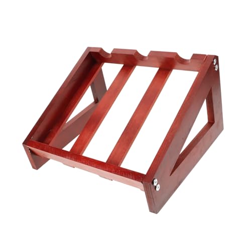 Soporte de Madera para Botellas de Vino Elegante para Mesa miniatura 1