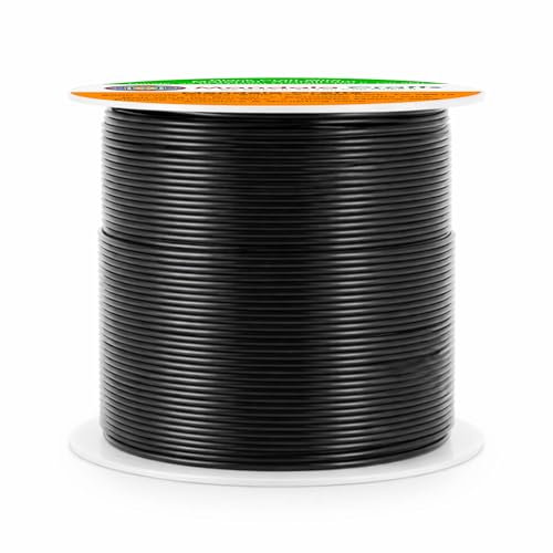 Image of Mandala Crafts 22 Gauge Black Anodized Aluminum Craft Wire, 100 FT | Colored, Flexible, Bendable, for Bonsai, Armature, Sculpting, Wire Wrapping, Jewelry Making, Weather & Tarnish Resistant